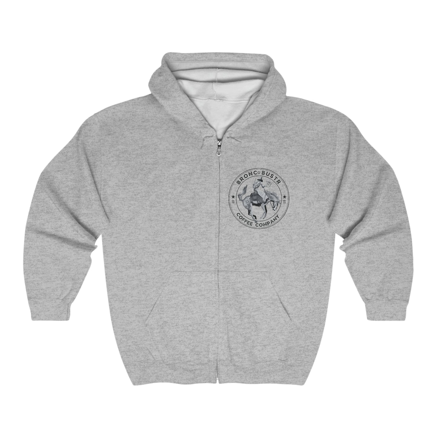 BUST HARD BB Zip up hoodie