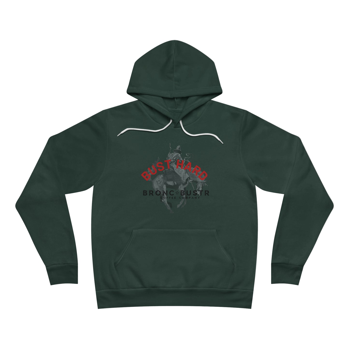 BUST HARD Fleece Pullover Hoodie