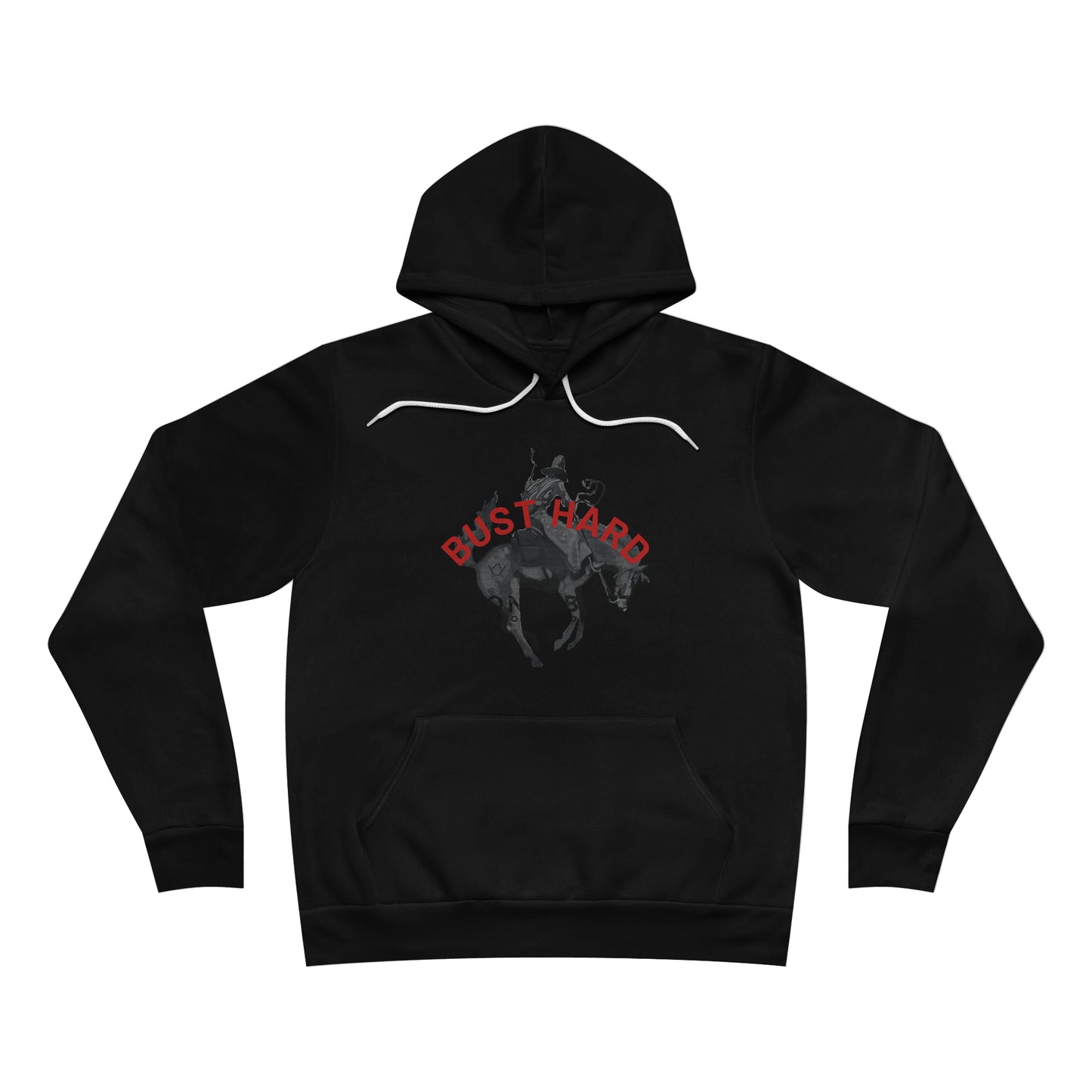 BUST HARD Fleece Pullover Hoodie