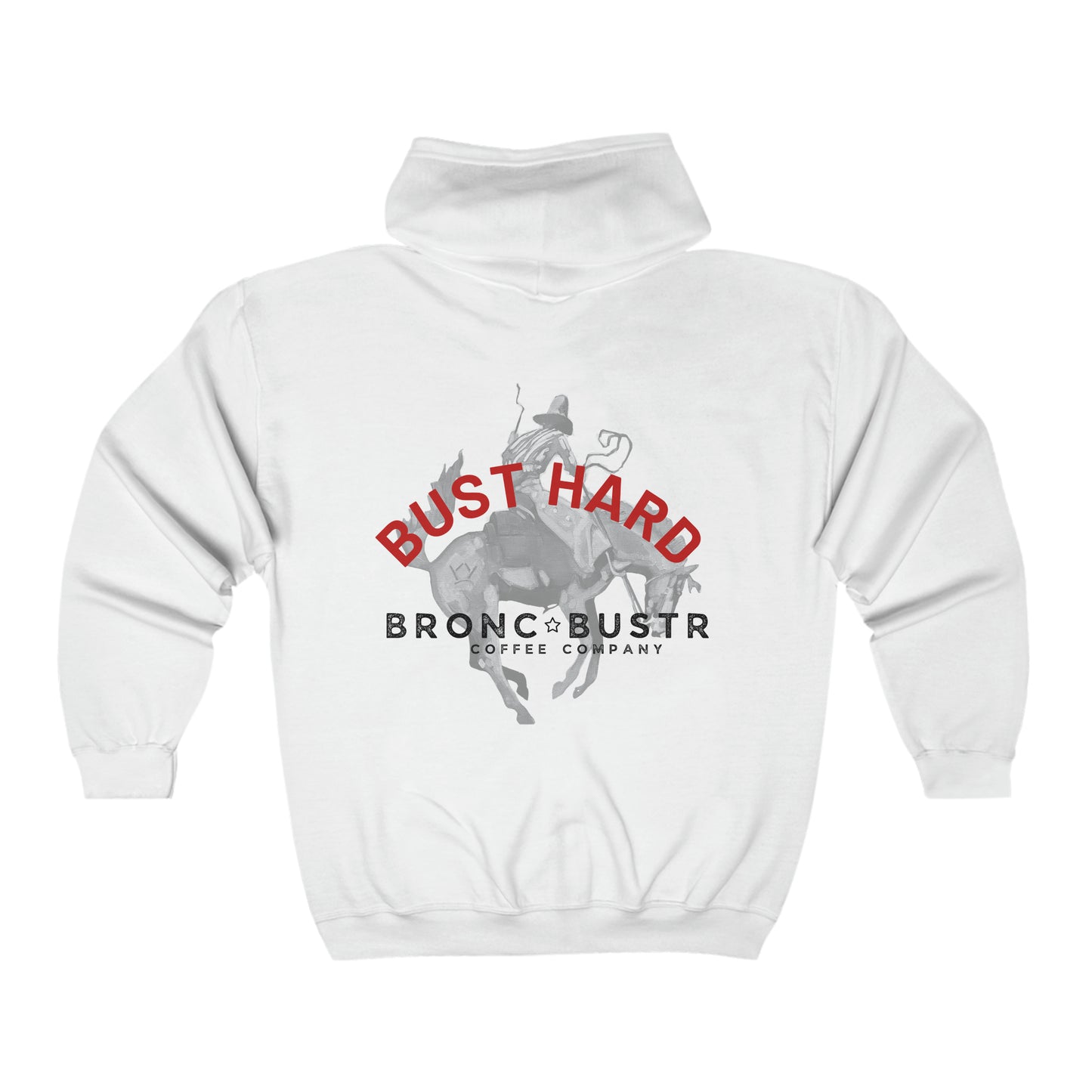 BUST HARD BB Zip up hoodie