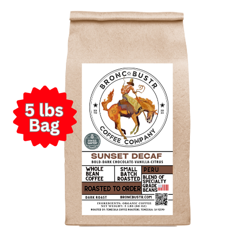 5 lb Organic Decaf/'Sunset Decaf'