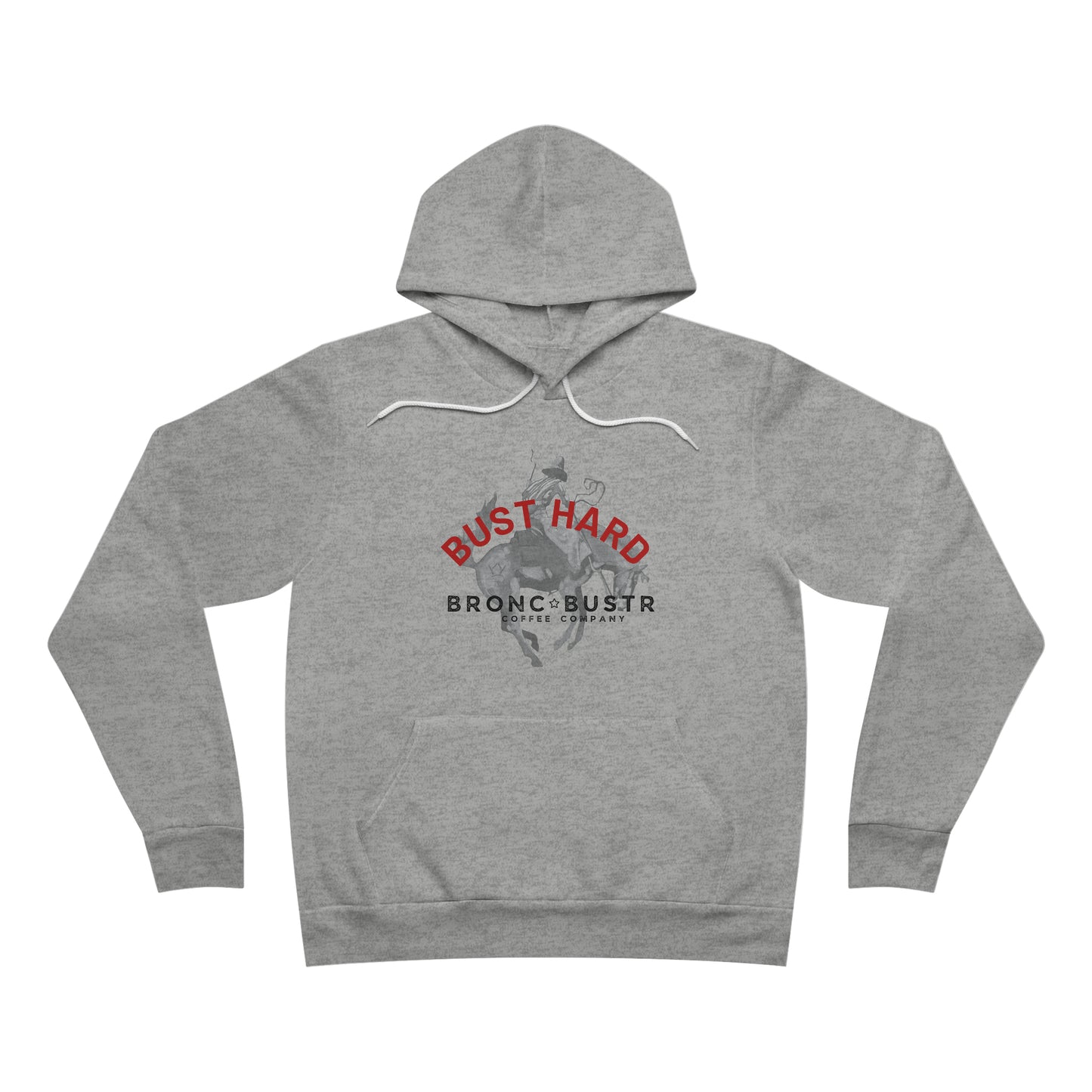 BUST HARD Fleece Pullover Hoodie